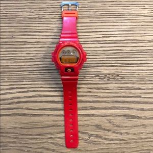 Red G-Shock Watch
